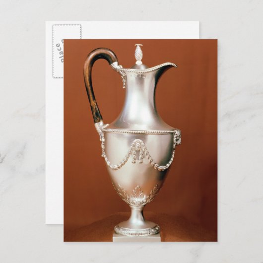 Schokolade, mit Repousdesign und Postkarte (Vorne/Hinten)