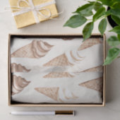 Schokolade Mocha Ice Creme Cones Geburtstag Seidenpapier (Geschenk)