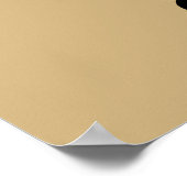 Schokolade Moo Kawaii Kuhposter Poster (Ecke)