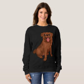 Schokolade Mops Design Classic T - Shirt 4 (Vorne ganz)