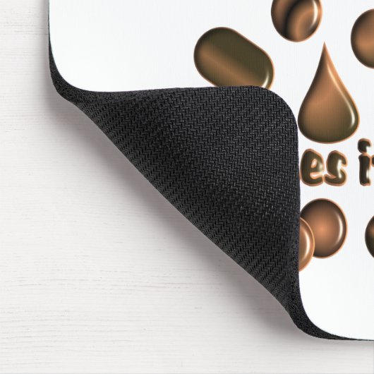 Schokolade Mousepad (Ecke)