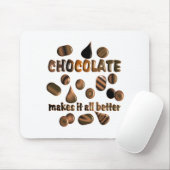 Schokolade Mousepad (Mit Mouse)