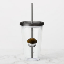 Schokolade Muffin Acrylic Tumbler Acryltrinkbecher