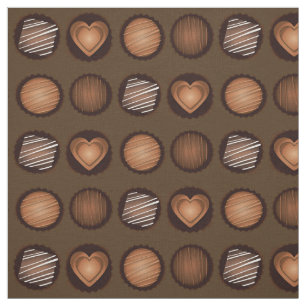Schokolade Niedlicher Valentinstag Stoff