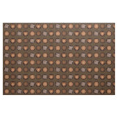 Schokolade Niedlicher Valentinstag Stoff (Fat Quarter (45,7 x 55,9 cm))