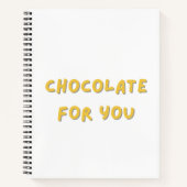 Schokolade Notizblock (Vorderseite)