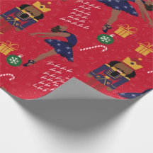 Schokolade Nutcracker-Geschenkwrap