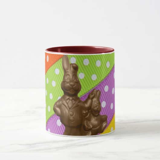 Schokolade Oaster Bunnies Tasse (Zentrum)