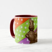 Schokolade Oaster Bunnies Tasse (Vorderseite Links)