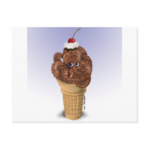 Schokolade Octopus Ice Creme