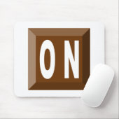 SCHOKOLADE-ONTARIO-Mausmatte Mousepad (Mit Mouse)