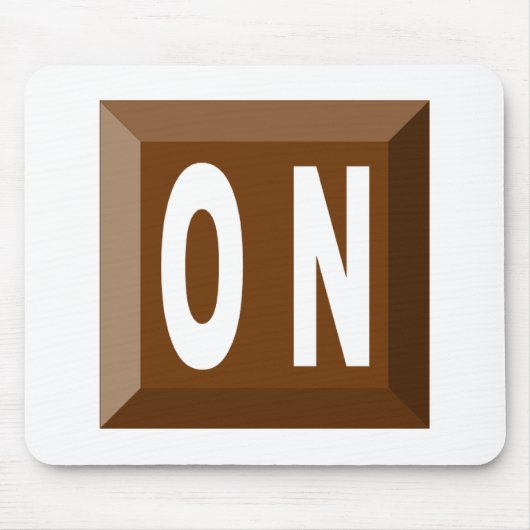 SCHOKOLADE-ONTARIO-Mausmatte Mousepad (Vorne)