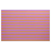 Schokolade, Orchideen und hellgraue Linien Stoff (Fat Quarter (45,7 x 55,9 cm))