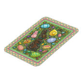 SCHOKOLADE OSTBUNNY, CHICK, EIER, GELLY BEANS MAGNET (Linke Seite)