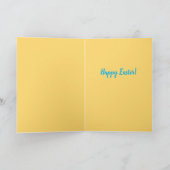 Schokolade Osterhase - Lick Me, iss me, Liebe Me Karte (Innenseite)