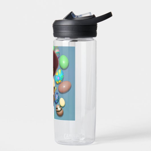 Schokolade Ostern Melanin Bunny Baby Rabbit Melani Trinkflasche (Links)