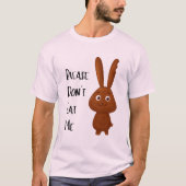 Schokolade Ostern Sonniger T - Shirt (Vorderseite)