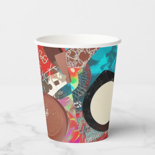 Schokolade Pappbecher (Rückseite)