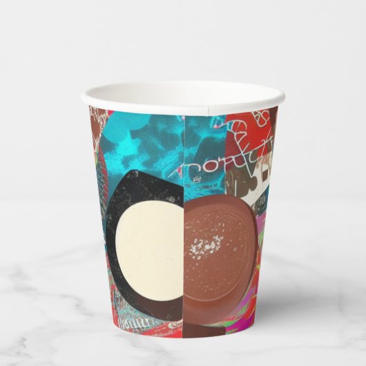 Schokolade Pappbecher (Rechts)