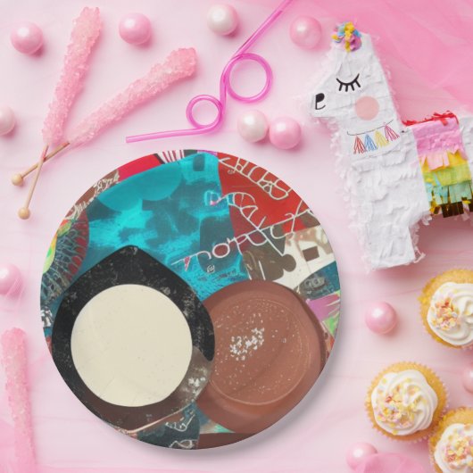 Schokolade Pappteller (Party)