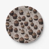 Schokolade Pappteller (Vorderseite)