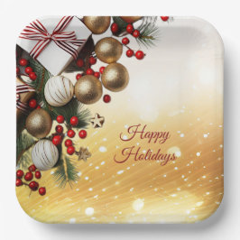 Schokolade Pappteller