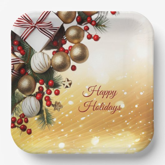 Schokolade Pappteller (Vorderseite)