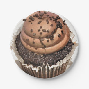 Schokolade Pappteller