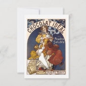 Schokolade Party Einladung (Vorderseite)