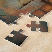 Schokolade Patchwork Abstrakt Puzzle (Seite)