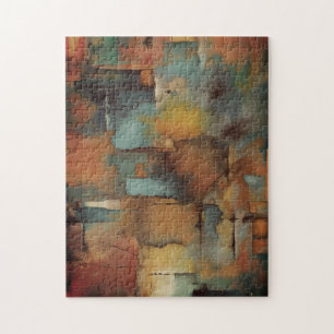 Schokolade Patchwork Abstrakt Puzzle