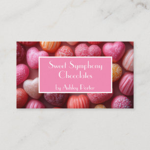 Schokolade Patisserie Visitenkarte