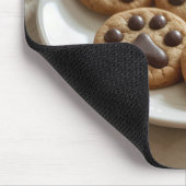 Schokolade-Pawprint-Cookies Mousepad (Ecke)