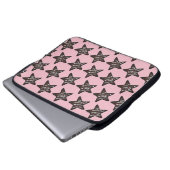 Schokolade Peppermint Star Weihnachtskochtopf Laptopschutzhülle (Vorne Knopf)
