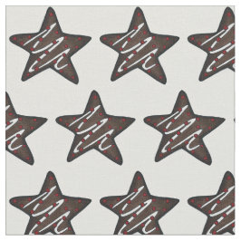 Schokolade Peppermint Star Weihnachtskochtopf Stoff