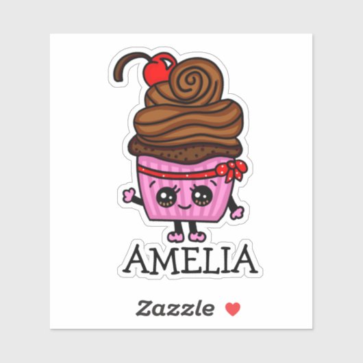 Schokolade Personalisiertes Etikett (Blatt)