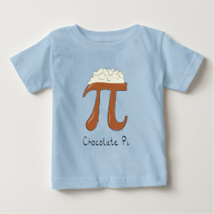 Schokolade Pi Niedlich Mathe Pi Day Kid's Baby T - Baby T-shirt