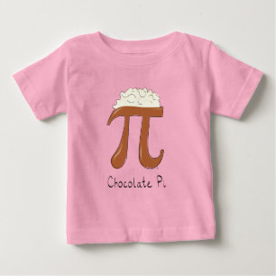 Schokolade Pi Niedlich Mathe Pi Day Kid's Baby T - T-shirt