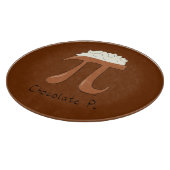 Schokolade Pi Niedlich Mathe Pi Day Pie Cutting Bo Schneidebrett (Ecke)