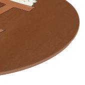 Schokolade Pi Niedlich Mathe Pi Day Pie Cutting Bo Schneidebrett (Ecke)