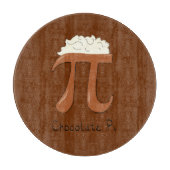 Schokolade Pi Niedlich Mathe Pi Day Pie Cutting Bo Schneidebrett (Vorderseite)