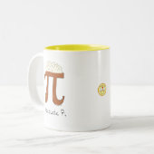 Schokolade Pi Niedlich Mathe Pi Tag Kaffee Tasse (Vorderseite Links)