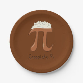 Schokolade Pi Niedlich Mathematik Pi Day Party Tel Pappteller