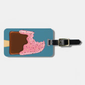 Schokolade Popsim, benutzerdefiniertes Textgepäck Gepäckanhänger (Vorderseite horizontal)