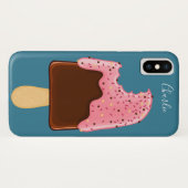 Schokolade Popsim individuelle Name Gehäuse Case-Mate iPhone Hülle (Rückseite (Horizontal))