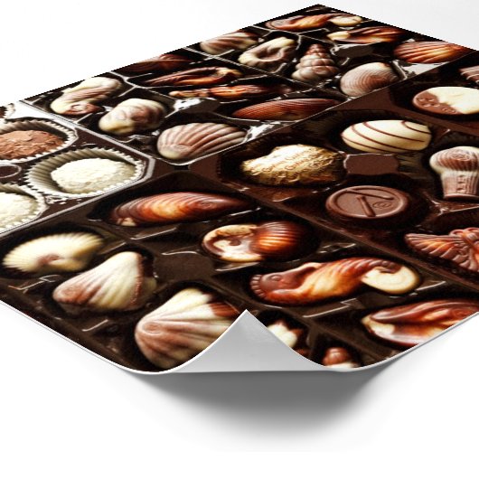 Schokolade Poster (Ecke)
