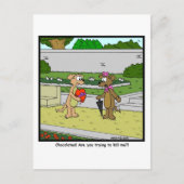 Schokolade? Postkarte (Vorderseite)