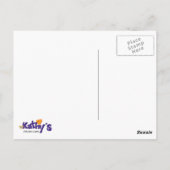 Schokolade Postkarte (Rückseite)