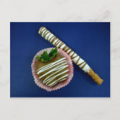 Schokolade Postkarte (Vorderseite)