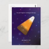 Schokolade Postkarte (Vorne/Hinten)